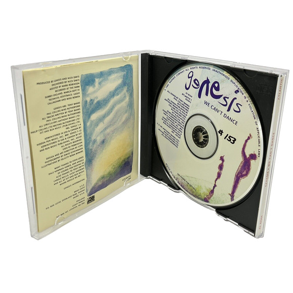 We Can't Dance by Genesis (CD, 1991, Atlantic) - Picture 2 of 4